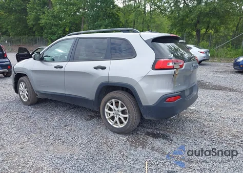 2016 Jeep Cherokee Sport из США, поврежденный, VIN 1C4PJMAS0GW251840